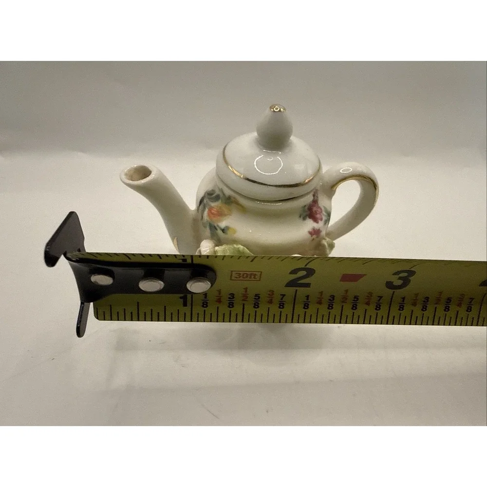Vintage‎ SICO Teapot Calodimonte Flower Pattern Design Made In Germany
